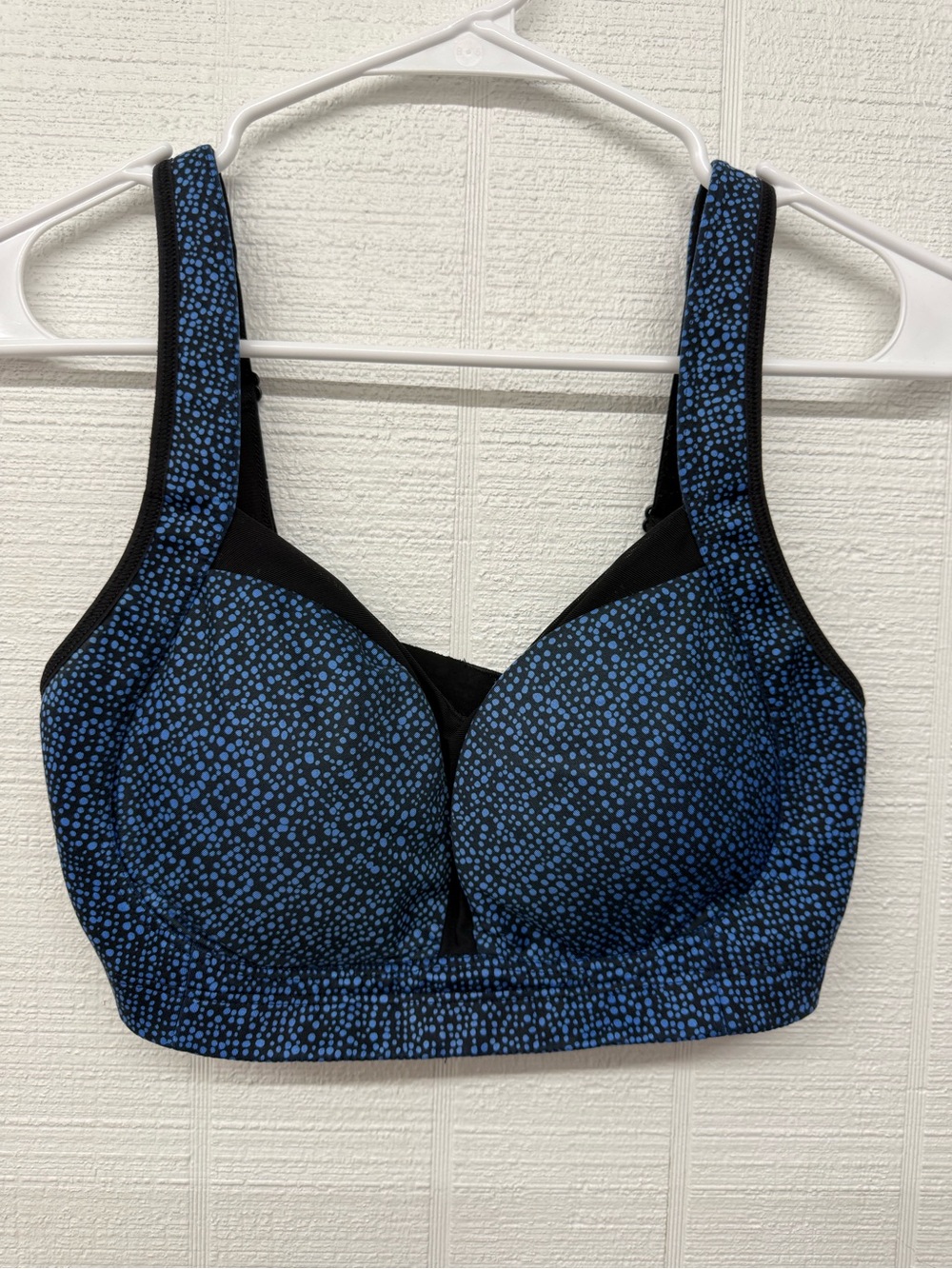lululemon athletica Blue Speckled High-Support Sports Bra